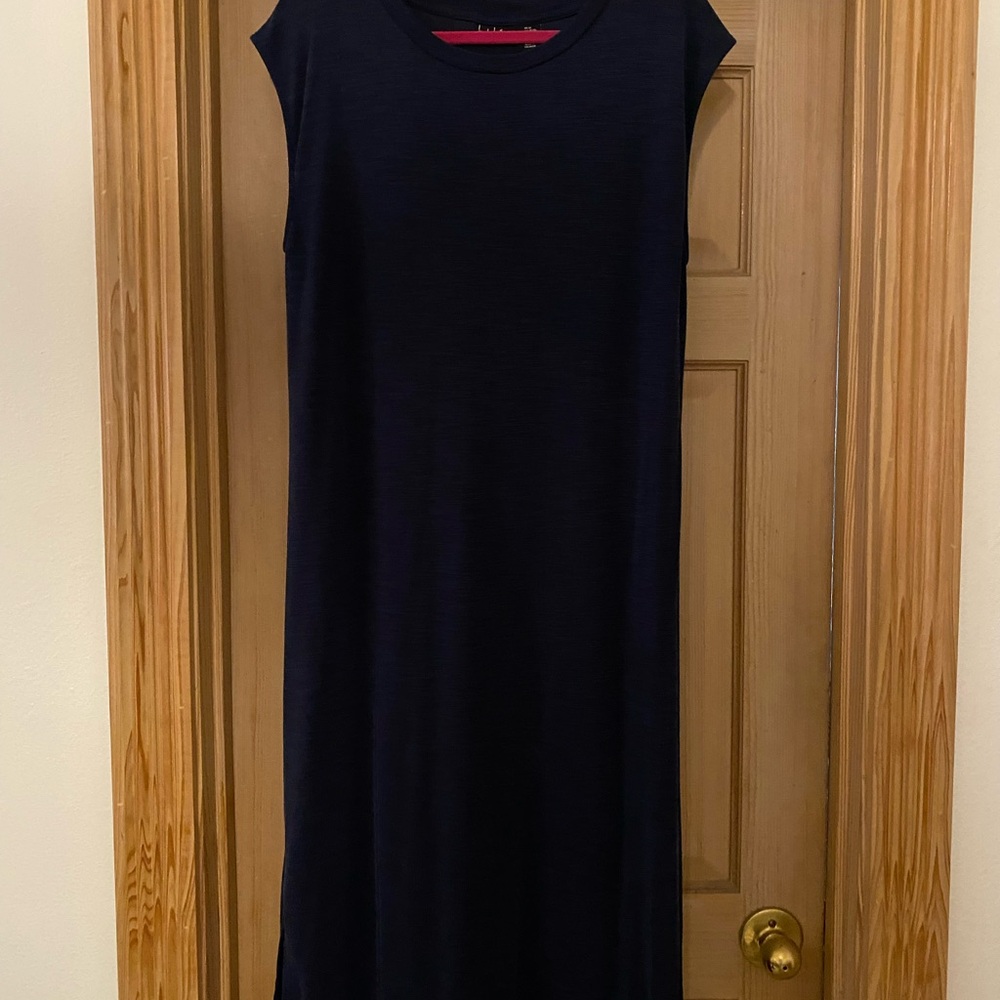 Nicole Miller Deep Navy Midi Dress